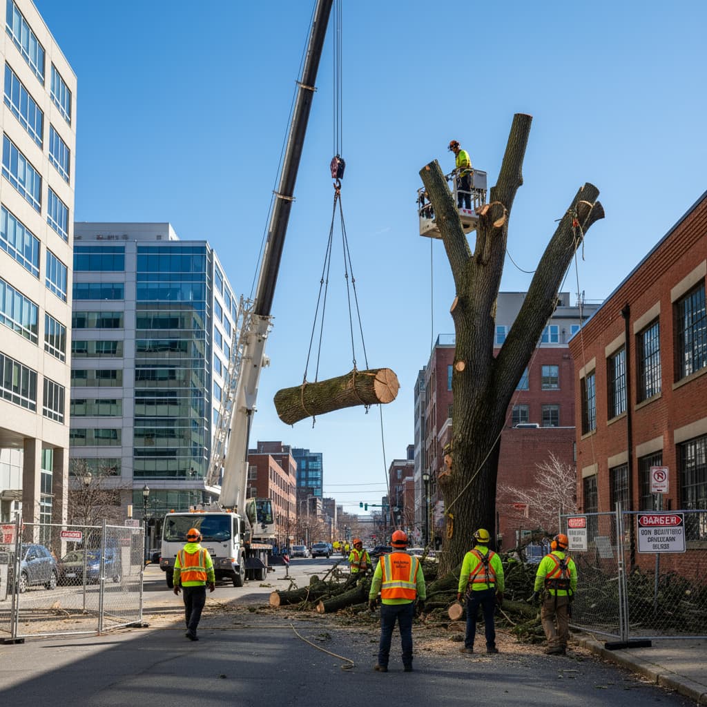 commercial tree removal somerville