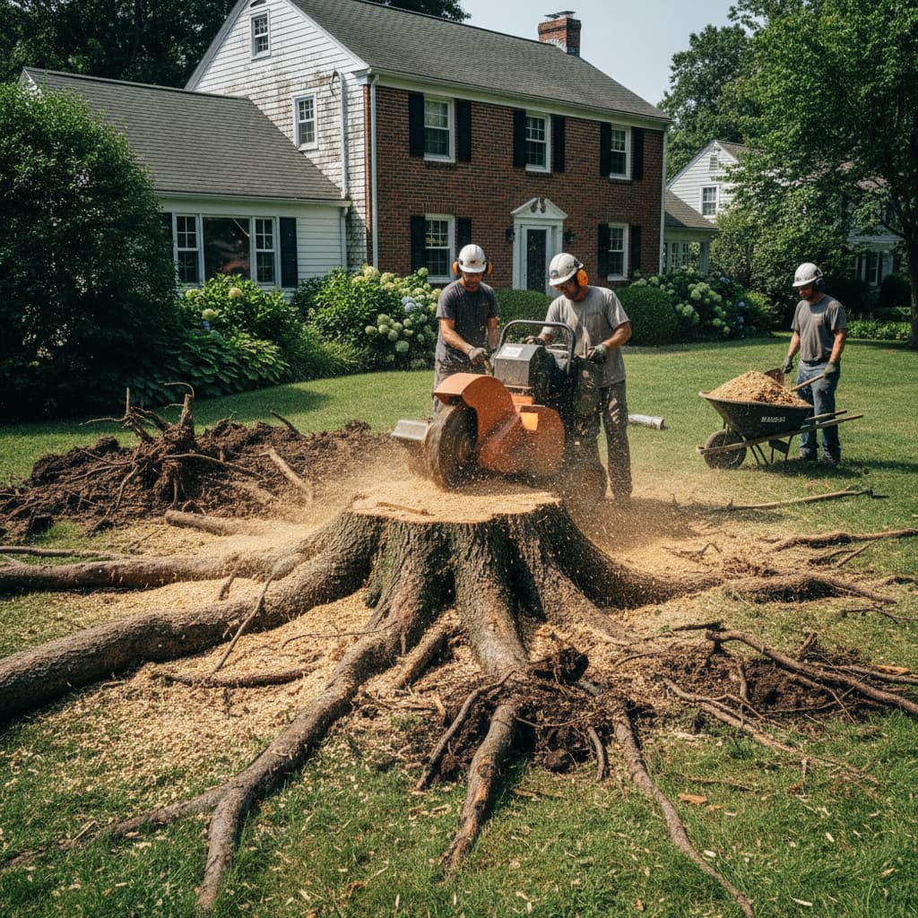 stump removal somerville