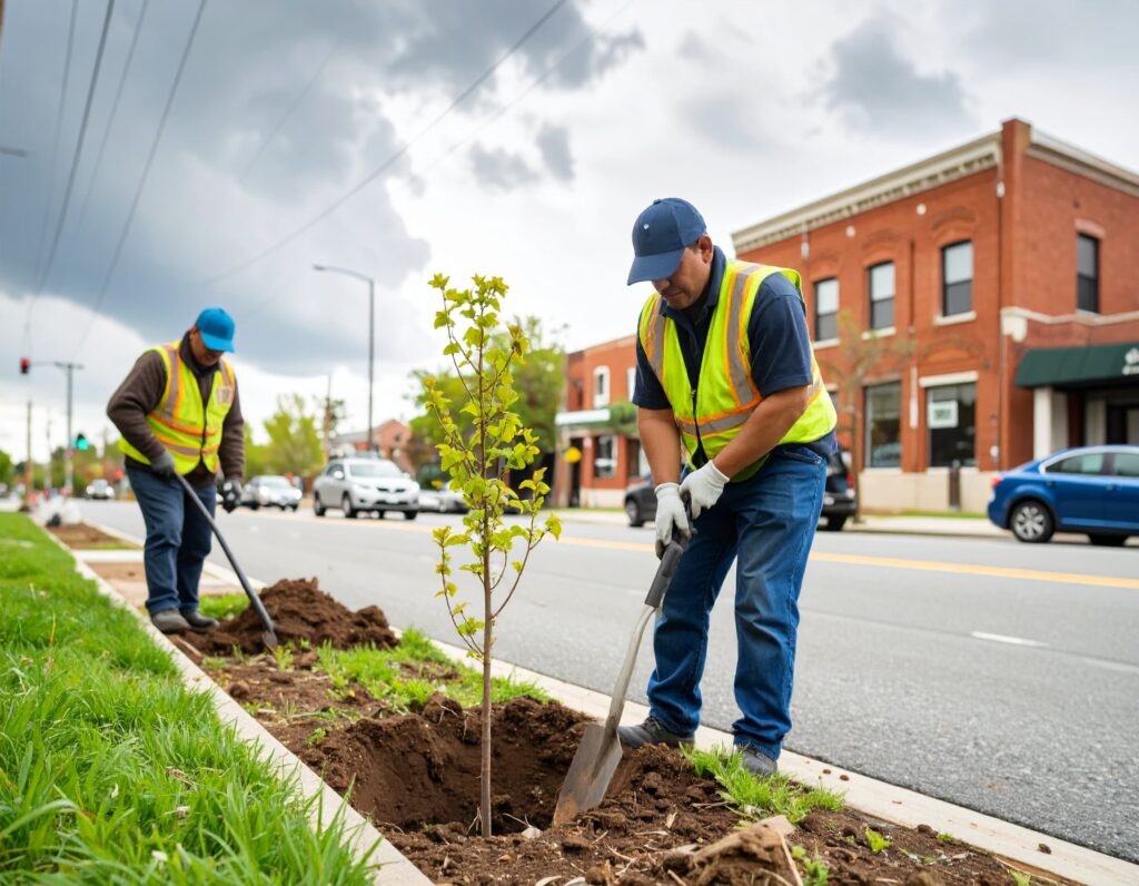 tree planting somerville